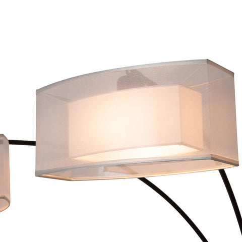 Amarillo 3 Light Arc Floor Lamp Floor Lamp NOVA of California   