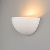 Bonn Half Dome Plaster Wall Light 28cm IP20