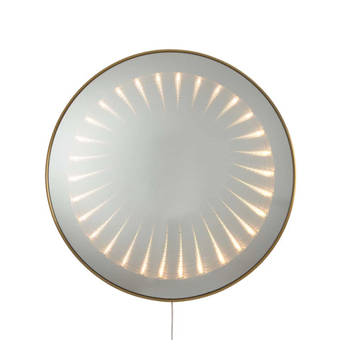 Carnival Round LED Infinity - Wall Mirror Wall Mirror NOVA of California   