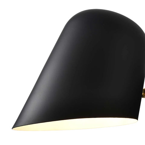 Culver Plug-in Wall Sconce - Matte Black Wall Sconce NOVA of California   