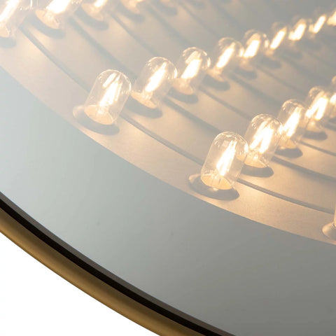Carnival Round LED Infinity - Wall Mirror Wall Mirror NOVA of California   