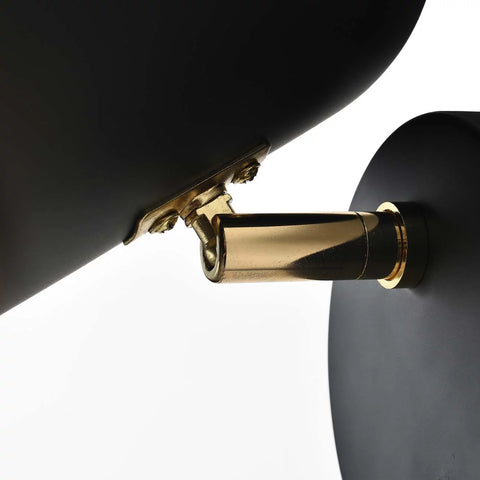 Culver Plug-in Wall Sconce - Matte Black Wall Sconce NOVA of California   