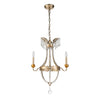 Louis 3 Light Chandelier Chandelier Lucas McKearn   