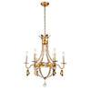 Monteleone 6 Light Chandelier Chandelier Lucas McKearn   