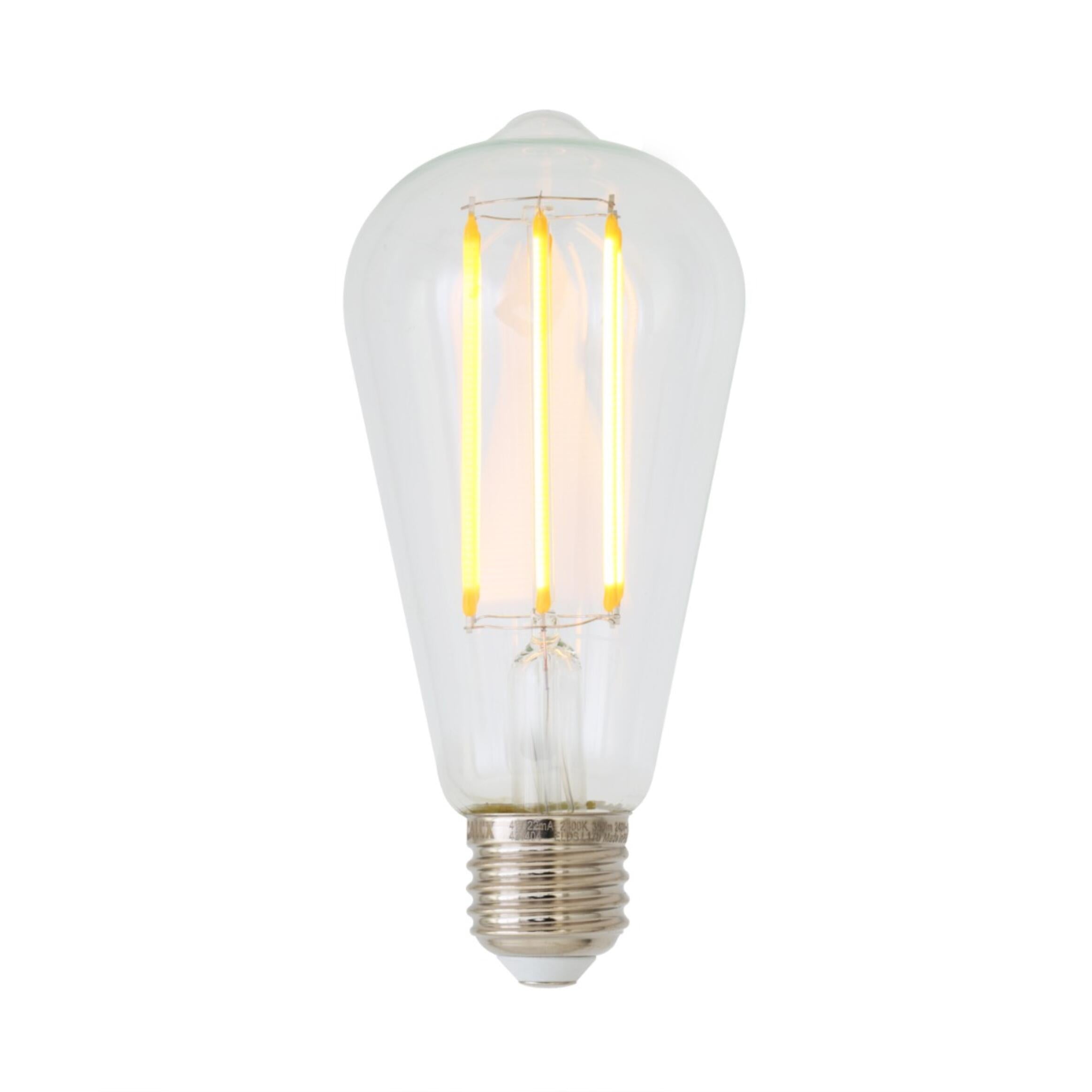 E27 LED Teardrop Bulb 4W Dimmable Warm White
