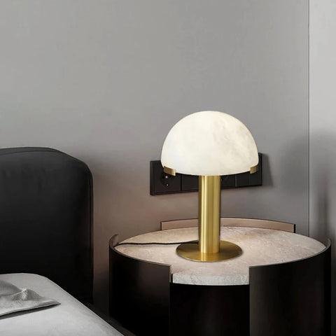 Elegance Alabaster Table Lamp Table Lamps Vakker   