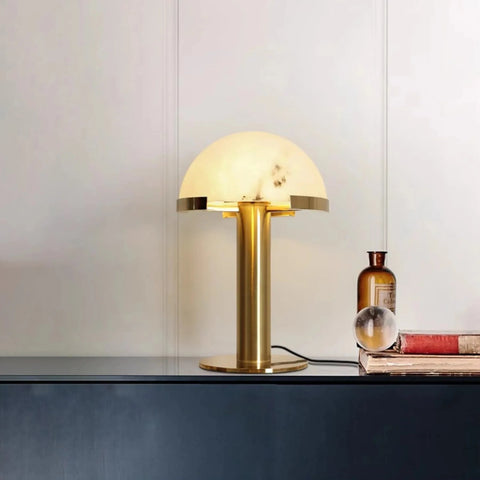 Elegance Alabaster Table Lamp Table Lamps Vakker   