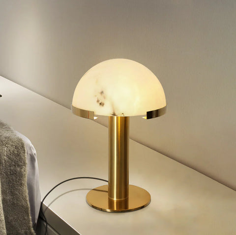 Elegance Alabaster Table Lamp Table Lamps Vakker   