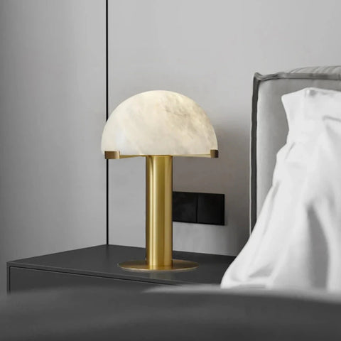 Elegance Alabaster Table Lamp Table Lamps Vakker   