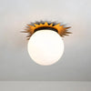 Soleil 3 Light Flush Mount Flushmount Lucas McKearn   