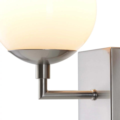 Bedroom Wall Sconces - Globe 10”, Plug-in with Rocker Switch - Wall Sconce Wall Sconce NOVA of California   