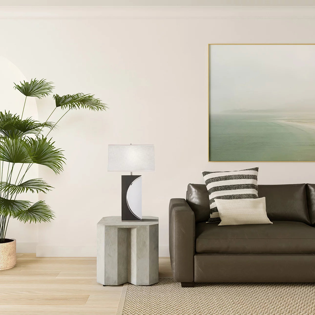 Half Moon Nightlight - Table Lamp Table Lamps NOVA of California   