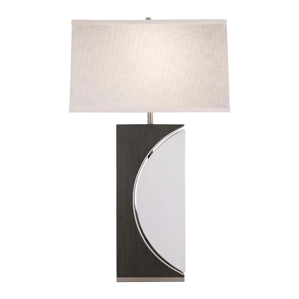 Half Moon Nightlight - Table Lamp Table Lamps NOVA of California Charcoal Gray  