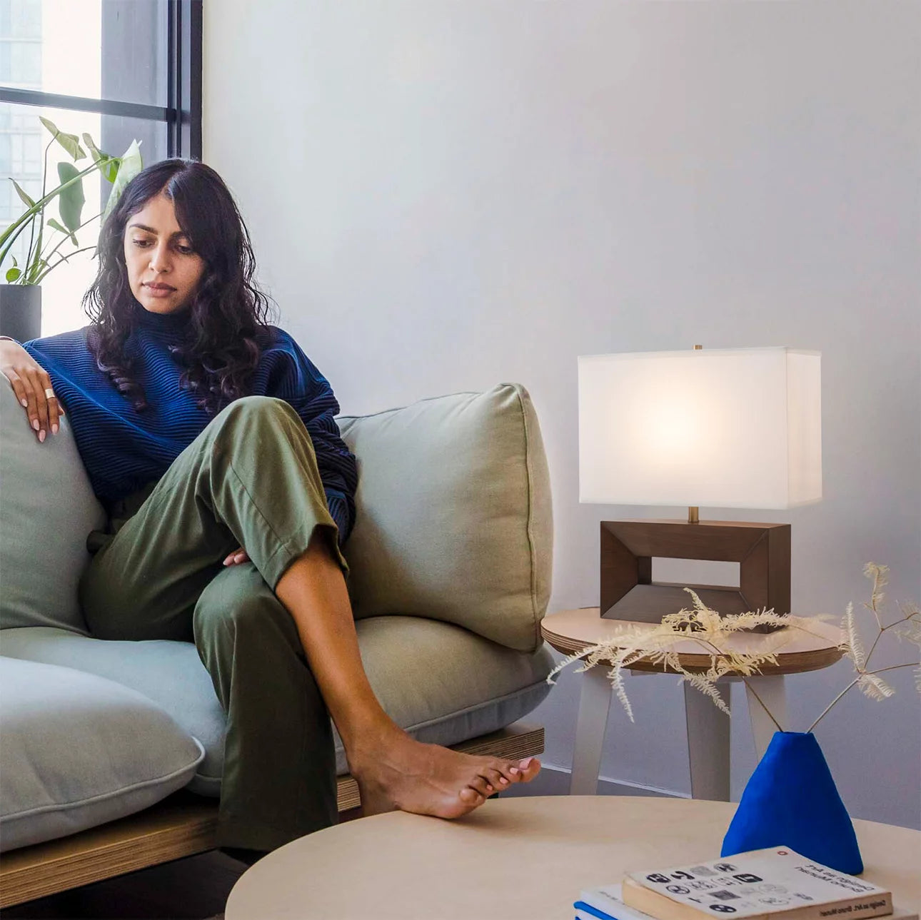Julie Reclining - Table Lamp Table Lamps NOVA of California   
