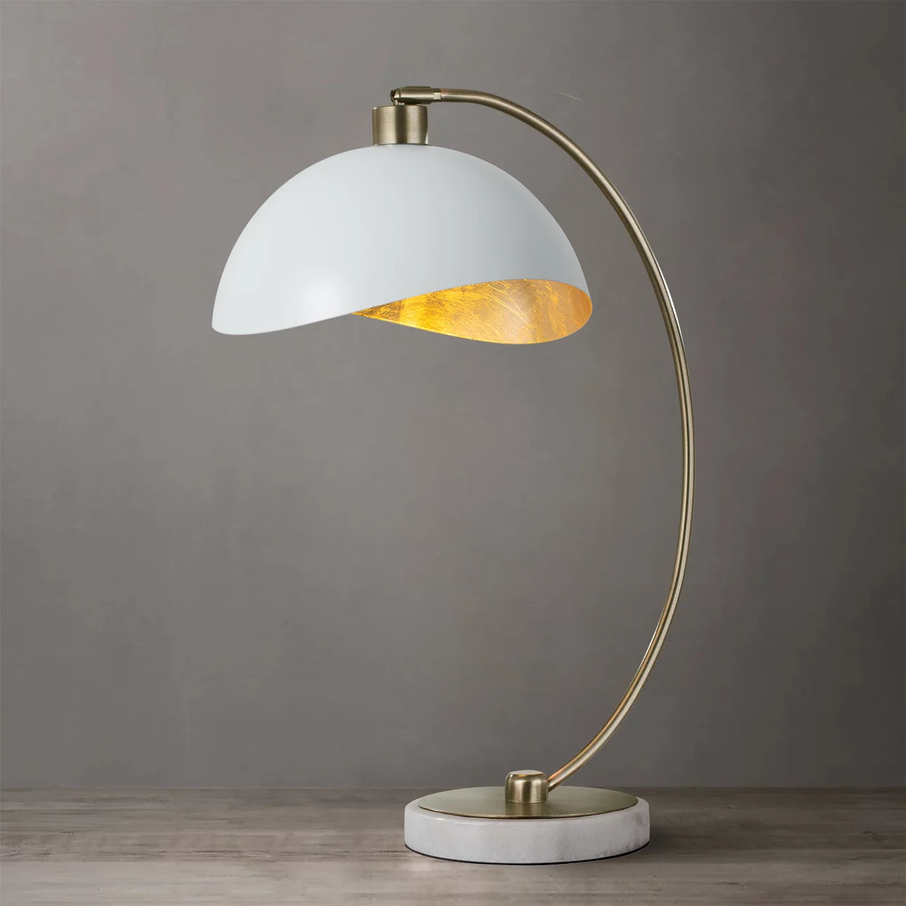 Luna Bella White Matte - Table Lamp Table Lamps NOVA of California   