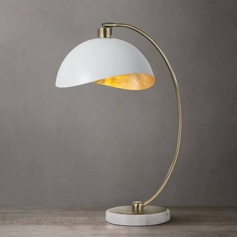Luna Bella White Matte - Table Lamp Table Lamps NOVA of California   