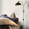 Bedroom Wall Sconces - Luna Bella Plug-in Wall Sconce Wall Sconce NOVA of California   