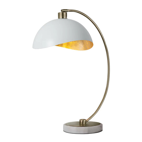 Luna Bella White Matte - Table Lamp Table Lamps NOVA of California   