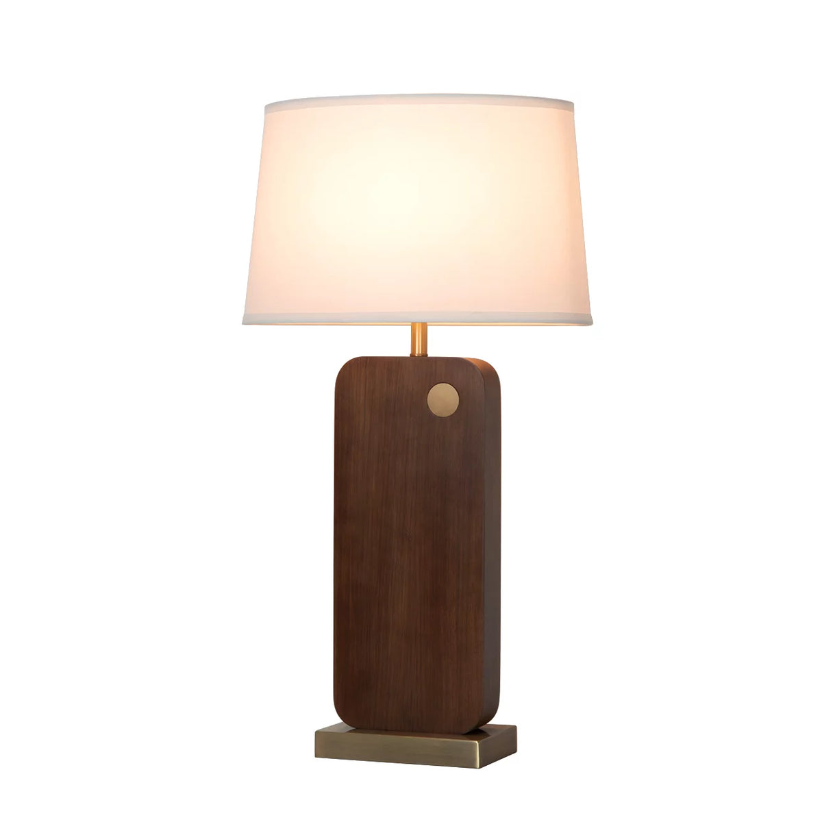 Laurel - Table Lamp Table Lamps NOVA of California Dark Walnut  