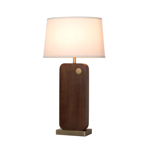 Laurel - Table Lamp Table Lamps NOVA of California Dark Walnut  