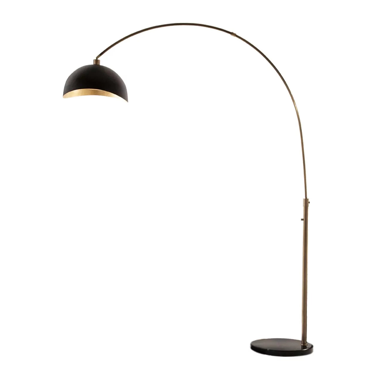 Luna Bella Arc - Floor Lamp Floor Lamp NOVA of California Matte Black  