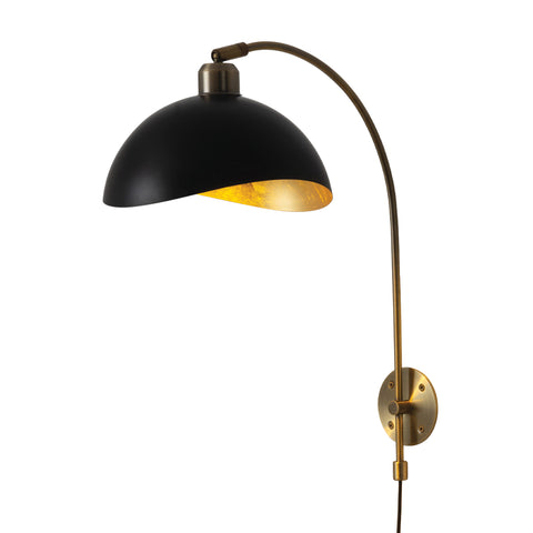 Bedroom Wall Sconces - Luna Bella Plug-in Wall Sconce Wall Sconce NOVA of California   