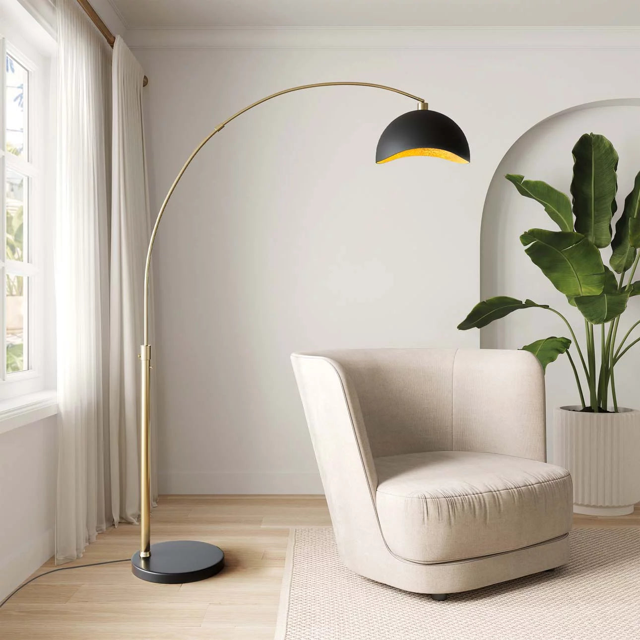 Luna Bella Arc - Floor Lamp Floor Lamp NOVA of California   