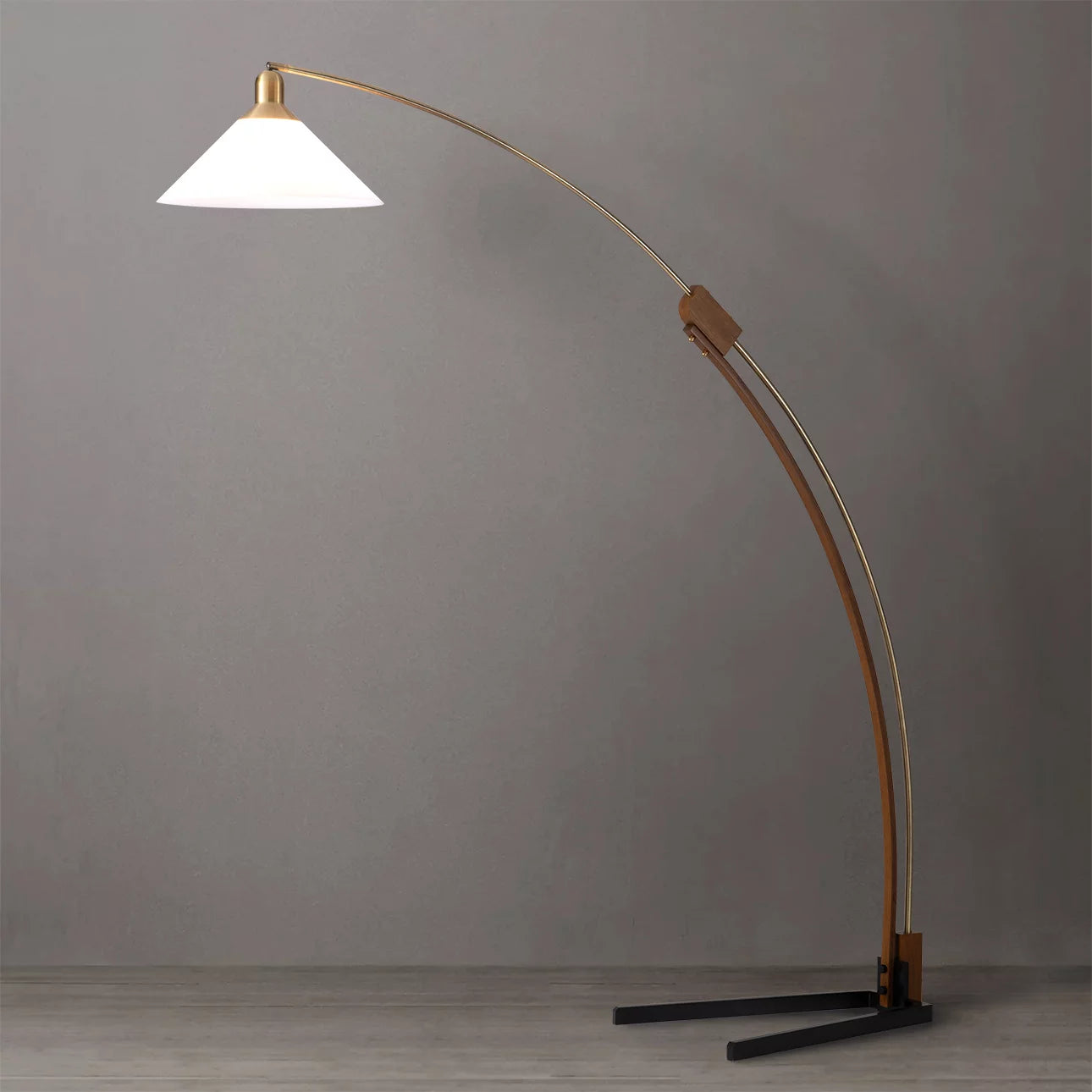 Melmar Arc - Floor Lamp Floor Lamp NOVA of California   