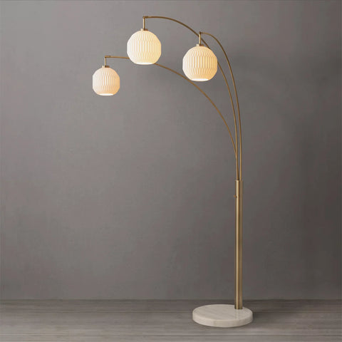 Moraga 3 Light Arc Floor Lamp Floor Lamp NOVA of California   