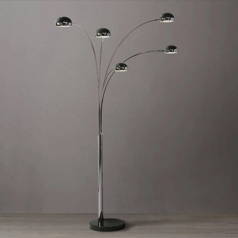 Mushroom 5 Light Arc Floor Lamp Floor Lamp NOVA of California   
