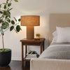Moonlight Woven Burlap - Table Lamp Table Lamps NOVA of California   