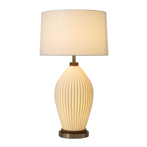 Santa Clara Bone Porcelain Nightlight -  Table Lamp Table Lamps NOVA of California   