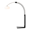 Morelli Arc Floor Lamp Floor Lamp NOVA of California Satin Nickel  