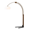 Morelli Arc Floor Lamp Floor Lamp NOVA of California Weathered Brass  
