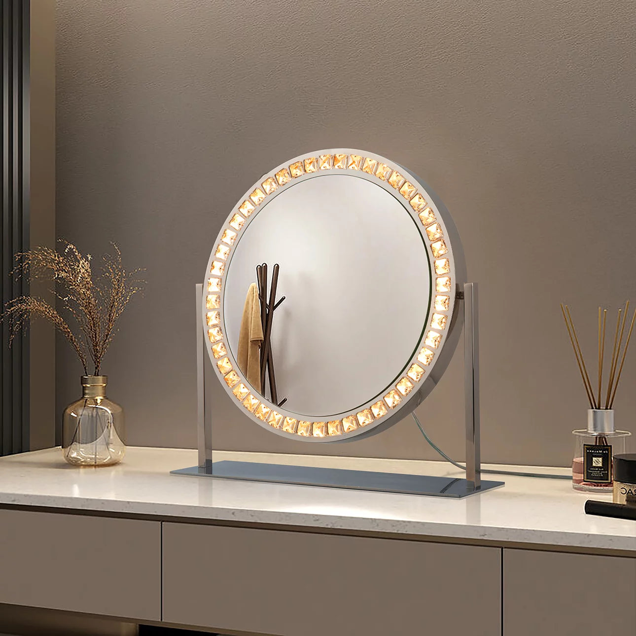 Marilyn Table Top LED Modern – Vanity Mirror Vanity Mirror NOVA of California   