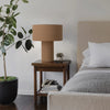 Moonlight Woven Burlap - Table Lamp Table Lamps NOVA of California   