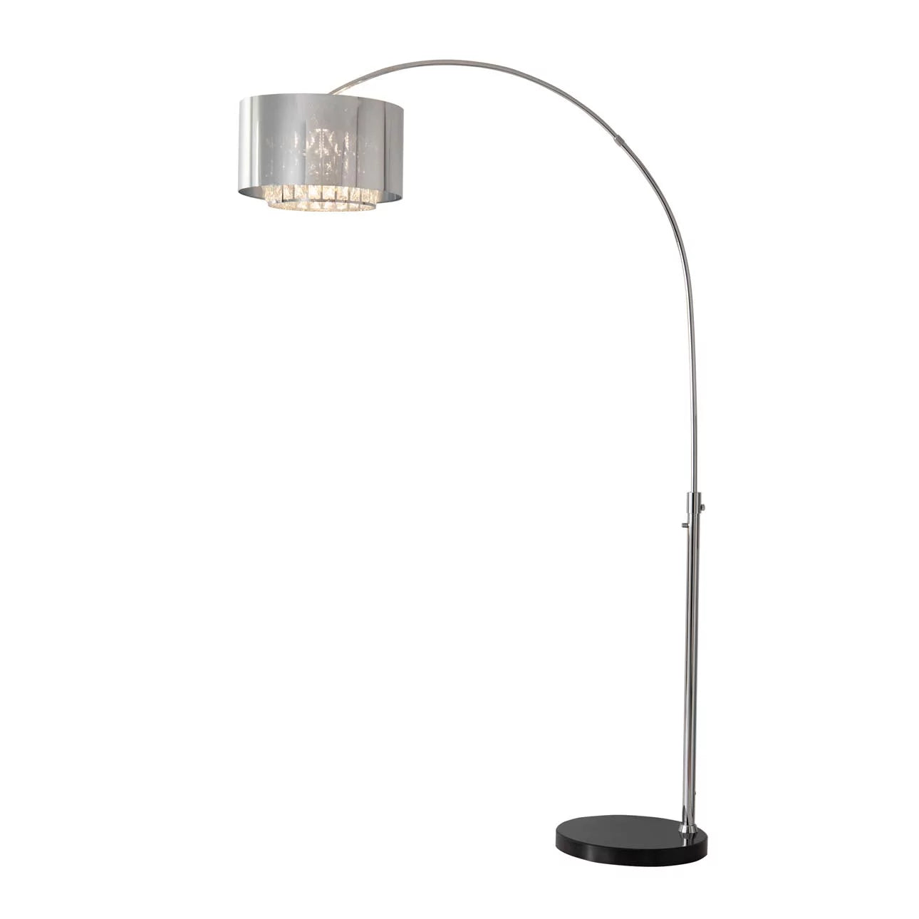 Marilyn 1 Light Arc Floor Lamp Floor Lamp NOVA of California   