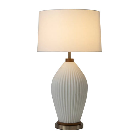 Santa Clara Bone Porcelain Nightlight -  Table Lamp Table Lamps NOVA of California   