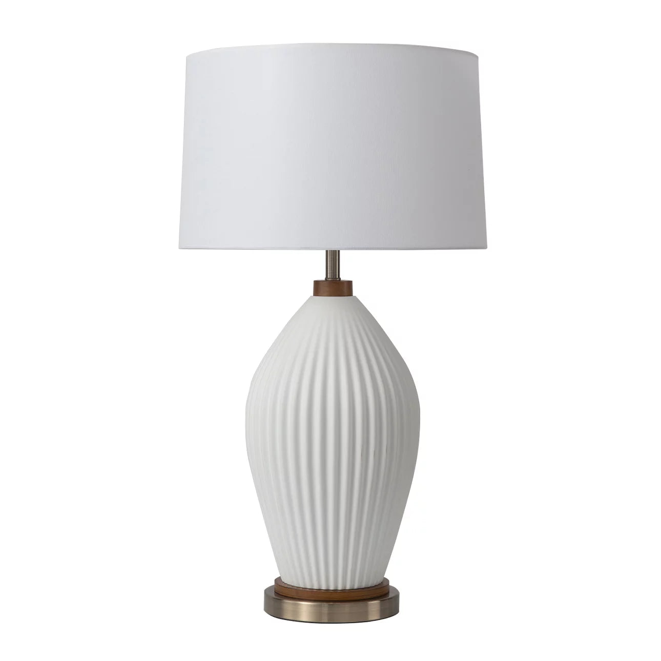 Santa Clara Bone Porcelain Nightlight -  Table Lamp Table Lamps NOVA of California   