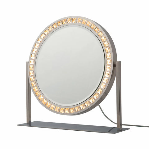 Marilyn Table Top LED Modern – Vanity Mirror Vanity Mirror NOVA of California Chrome  