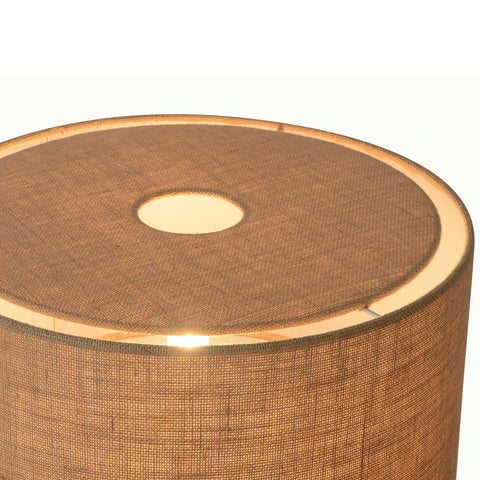 Moonlight Woven Burlap - Table Lamp Table Lamps NOVA of California   