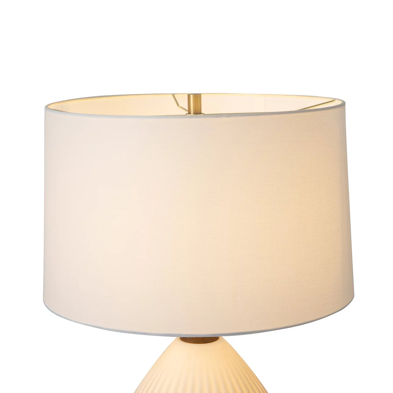 Santa Clara Bone Porcelain Nightlight -  Table Lamp Table Lamps NOVA of California   