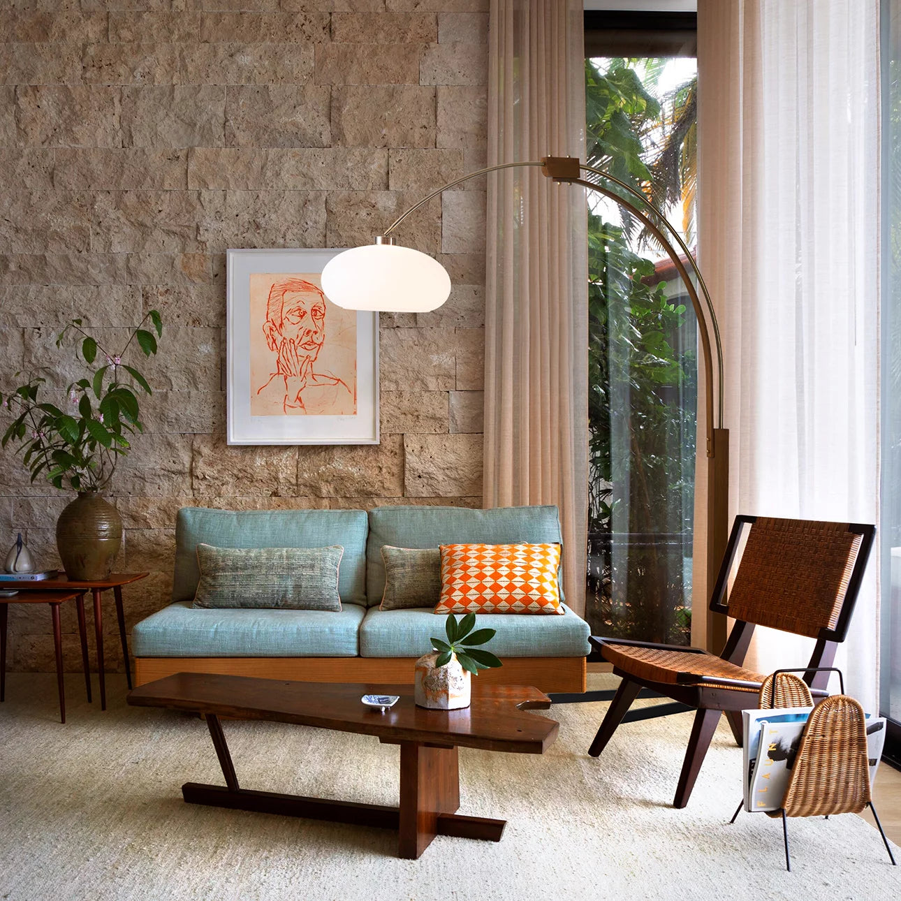 Morelli Arc Floor Lamp Floor Lamp NOVA of California   