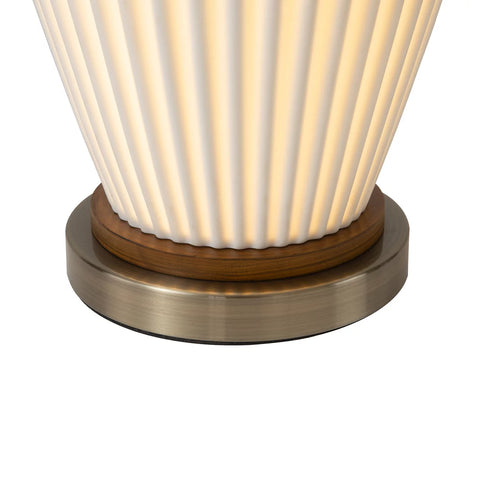 Santa Clara Bone Porcelain Nightlight -  Table Lamp Table Lamps NOVA of California   