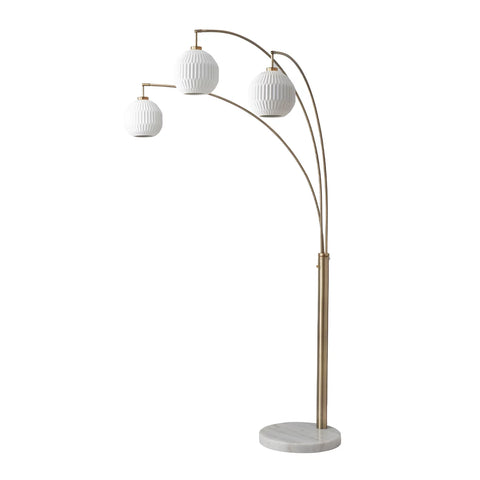 Moraga 3 Light Arc Floor Lamp Floor Lamp NOVA of California   