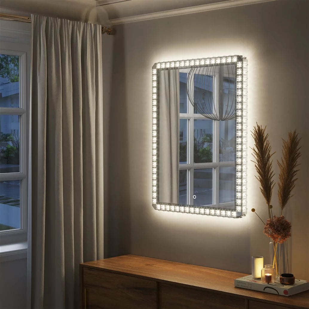Marilyn Illuminated Rectangular - Wall Mirror Wall Mirror NOVA of California   