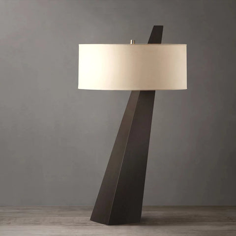 Obelisk Chestnut Wood - Table Lamp Table Lamps NOVA of California   
