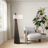 Obelisk Chestnut Wood - Floor Lamp Floor Lamp NOVA of California   