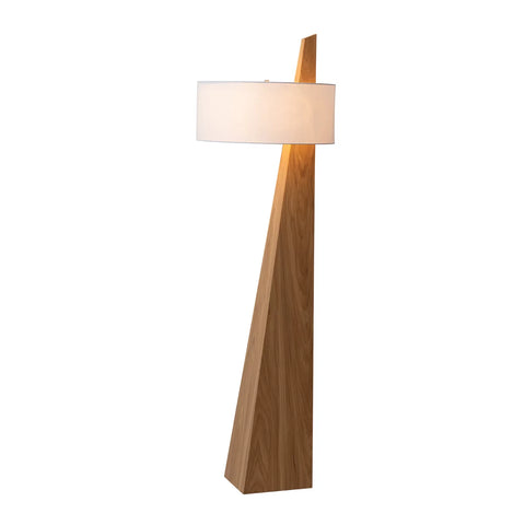 Obelisk Natural Ash Wood - Floor Lamp Floor Lamp NOVA of California   