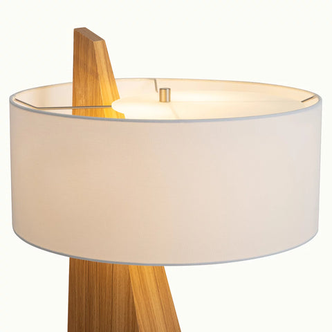 Obelisk Natural Ash Wood - Floor Lamp Floor Lamp NOVA of California   